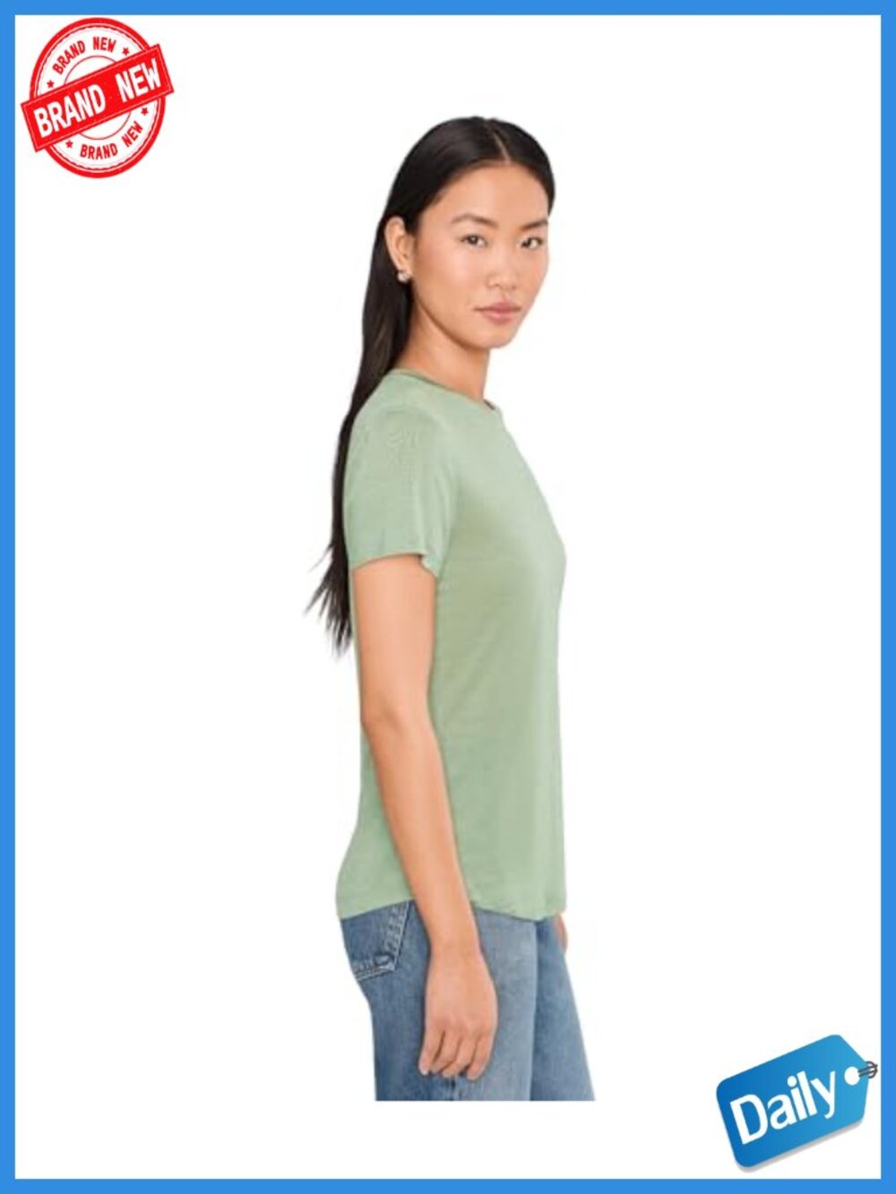 Cool-Lite Merino Wool Blend Short Sleeve Tee - Lightweight Breathable Activewear - Picture 2 of 4
